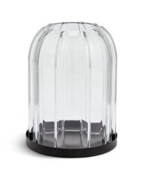 Habitat Glass Cloche Tealight Holder - Clear