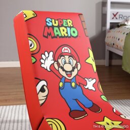 X Rocker Power Up Edition Junior Gaming Chair - Mario - thumbnail 2