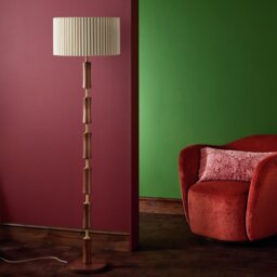 Habitat x Morris & Co. Cane Floor Lamp - thumbnail 2