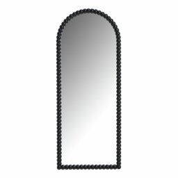 Habitat Black Bobble Wooden Arch Full Length Mirror-150x60cm - thumbnail 1