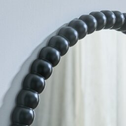 Habitat Black Bobble Wooden Arch Full Length Mirror-150x60cm - thumbnail 2