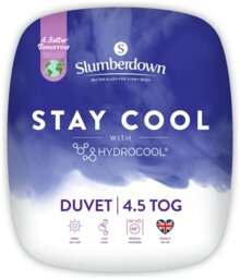 Slumberdown Stay Cool 4.5 Tog Duvet - Superking - thumbnail 1