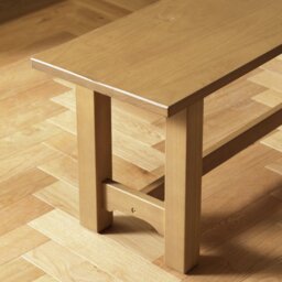 Habitat Denver Solid Wood Dining Bench - Pine - thumbnail 2