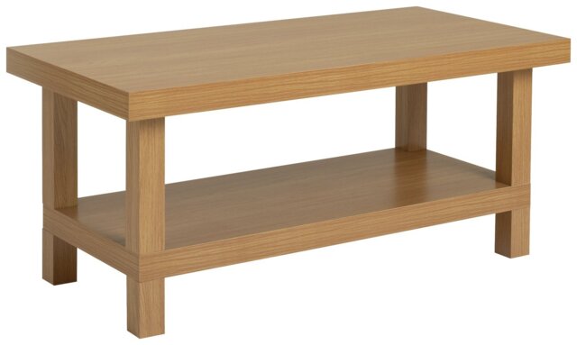 Argos Home Stratford Oak Veneer Coffee Table - Natural - image 1