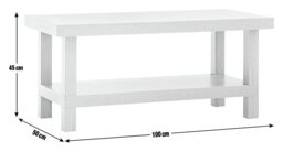 Argos Home Stratford Oak Veneer Coffee Table - Natural - thumbnail 2