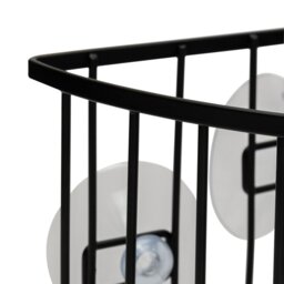 Argos Home Corner Shower Storage Basket - Black - thumbnail 2