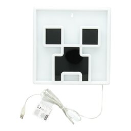 Minecraft Creeper LED Wall Light - Green - thumbnail 2