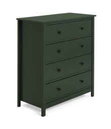Habitat Brooklyn 4 Drawer Chest of Drawers - Green