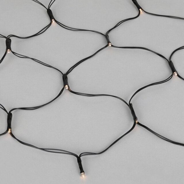 Habitat Warm White Solar LED Net Lights - image 1