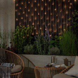 Habitat Warm White Solar LED Net Lights - thumbnail 2