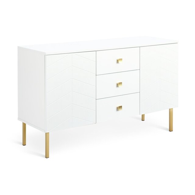 Argos Home Kyler 2 Door 3 Drawer Sideboard - White