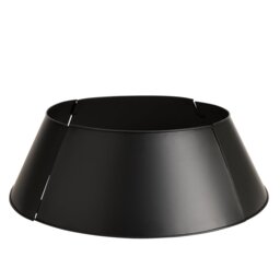 Habitat Black Metal Christmas Tree Skirt - thumbnail 1