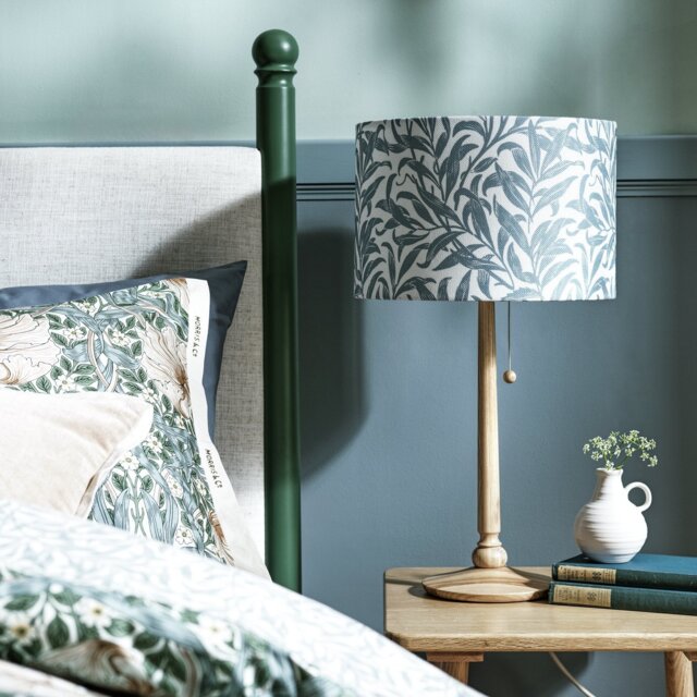 Habitat x Morris & Co. Blue Willow Boughs Lampshade - 30cm - image 1