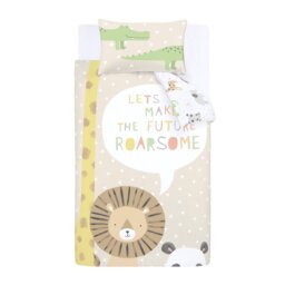 Catherine Lansfield Roarsome Safari Kids Bedding Set-Toddler - thumbnail 2