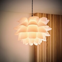ValueLights Danish White Easy Fit Lampshade - 40cm - thumbnail 2