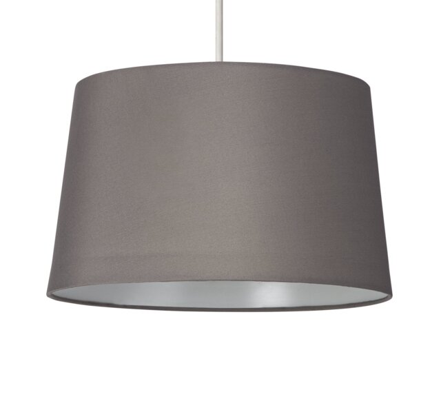 Argos Home Grey Easy Fit Lampshade - 29cm - image 1
