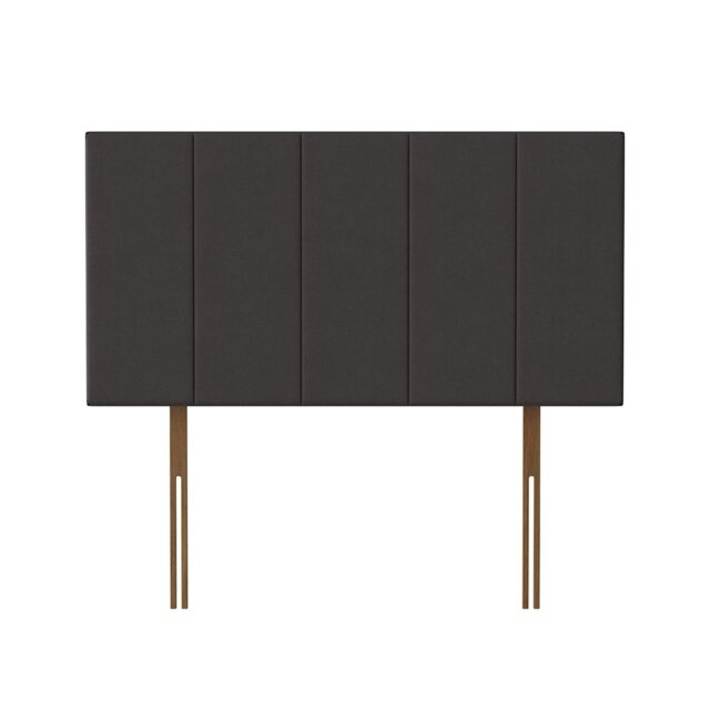 Silentnight Brescia Woven Superking Headboard- Charcoal - image 1