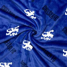 Chelsea FC Fleece Throw - Blue - 100x150cm - thumbnail 2