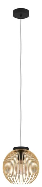 EGLO Venezuela Steel Pendant Light - Black & Gold - image 1