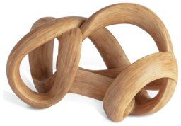 Habitat Wooden Effect Knot Ornament - thumbnail 2