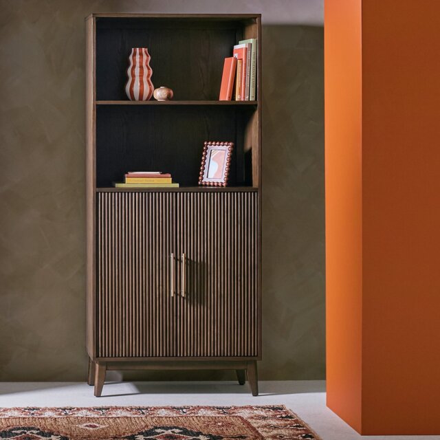 Habitat Kendi Bookcase - Walnut - image 1