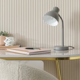 Argos Home Desk Lamp - Flint Grey - thumbnail 1