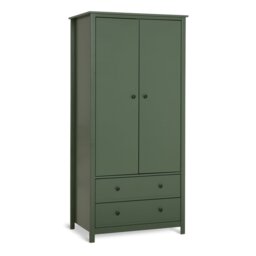 Habitat Brooklyn 2 Door 2 Drawer Wardrobe - Green - thumbnail 2