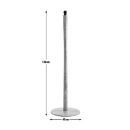 Habitat Pole Floor Lamp Base Only - Oak - thumbnail 2