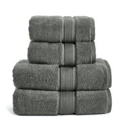 Habitat Supersoft 4 Piece Towel Bale - Slate