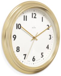 Acctim Clayton Analogue Wall Clock - Gold - thumbnail 2
