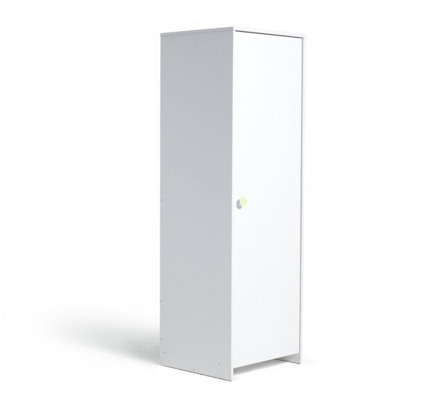 Argos Home Kids Juno 1 Door Wardrobe - White - image 1