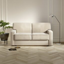 Jay-Be Linea Fabric 2 Seater Sofa Bed - Light Grey - thumbnail 2