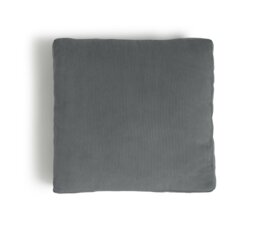 Habitat Cord Cushion Cover - Charcoal - 43x43cm - thumbnail 1