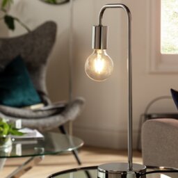 Argos Home Rayner Table Lamp - Chrome - thumbnail 1