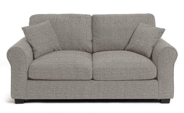 Argos Home Lisbon Fabric 2 Seater Sofa Bed - Grey - image 1