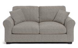 Argos Home Lisbon Fabric 2 Seater Sofa Bed - Grey