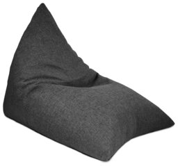 rucomfy Barley Fabric Humbug Beanbag - Charcoal - thumbnail 1