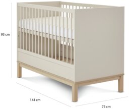 Obaby Astrid Cot Bed - Satin - thumbnail 2