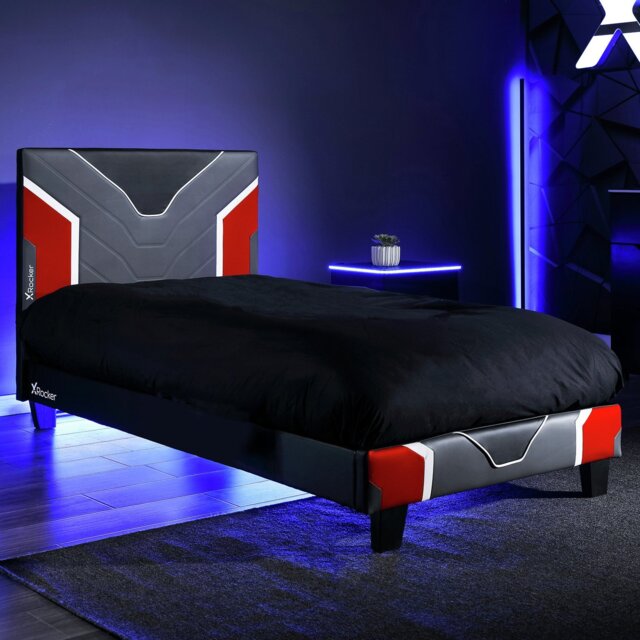 X Rocker Chromis Single Bed in a Box - Red - image 1