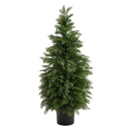 Argos Home 4ft Potted Conifer Artificial Christmas Tree - thumbnail 2