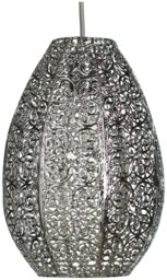 Argos Home Global Metal Filigree Lampshade - 21cm - thumbnail 2