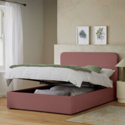 Habitat Chadwell Kingsize End Lift Ottoman Bed - Pink - thumbnail 2