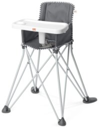 Bright Starts Pop n Dine Highchair Grey - thumbnail 1