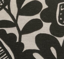 Habitat x Scion Kukkia Cushion - Monochrome - 43x43cm - thumbnail 2
