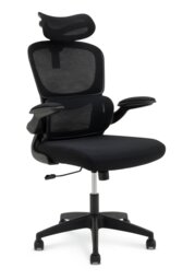 Habitat Oxley Mesh Office Chair - Black - thumbnail 1