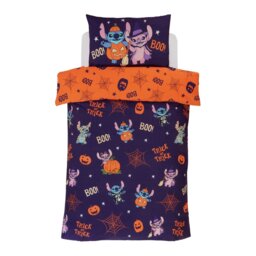 Disney Stitch Halloween Purple Kids Bedding Set - Single - thumbnail 2