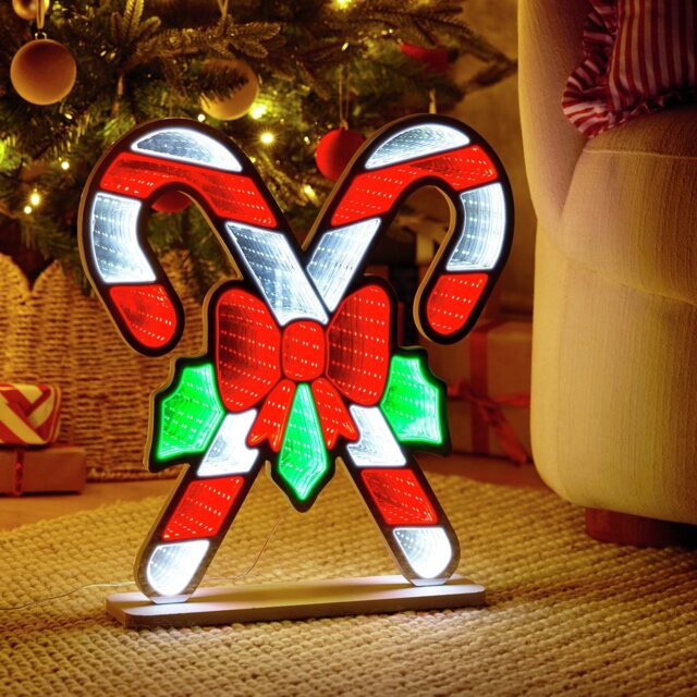 Argos Home Candycane Tunnel Light Christmas Decoration - image 1