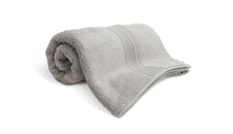 Habitat Supersoft Bath Towel - Silver - thumbnail 2