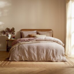 Yard Perrie Leaf Cinnamon Bedding Set - Double - thumbnail 2