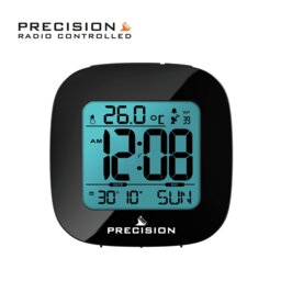 Precision Radio Controlled LCD Alarm Clock - thumbnail 1